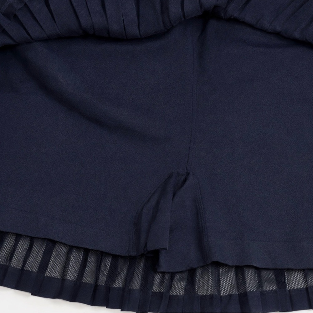 Free People Movement X FP Rally Ruffle Mini Skort in Navy Blue ~ Size XL ~ NWT - Picture 14 of 16